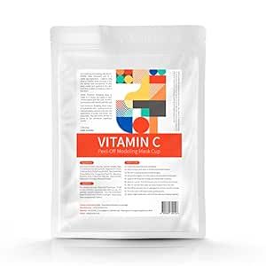 VILVIN Vitamin Peel off Modeling Mask Powder Pack - 2.2 lbs - Face mask skin care for Soothing and Pore Management - facial kit